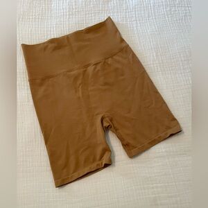 PINK Victoria's Secret muted mustard  Bike Shorts